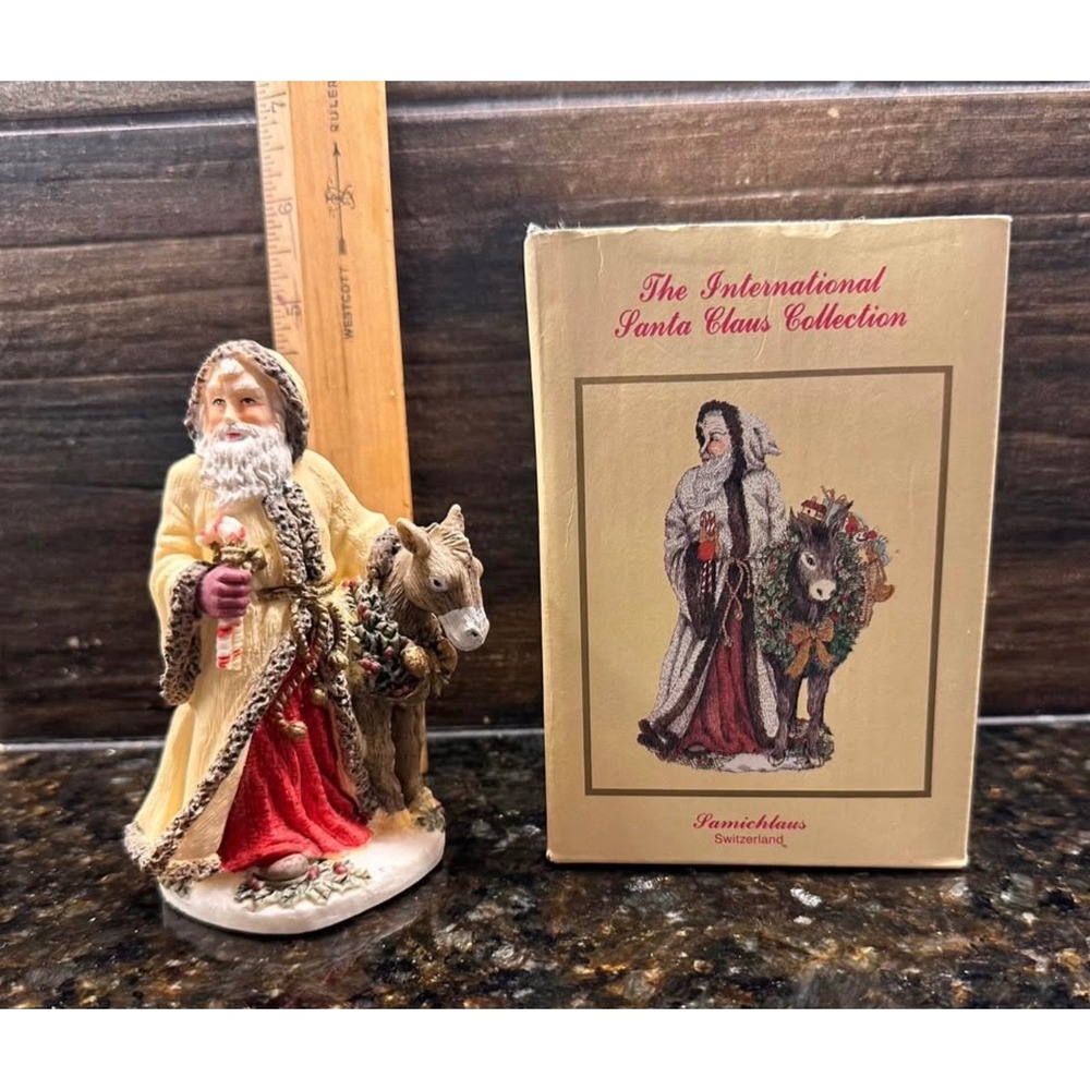 VTG International Santa Claus Collection Samichlaus Switzerland 1993 Figurine